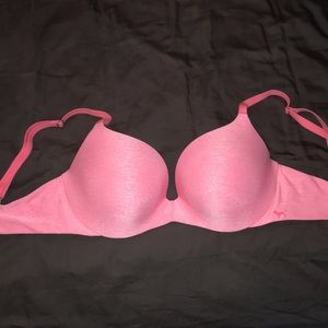 Pink bra